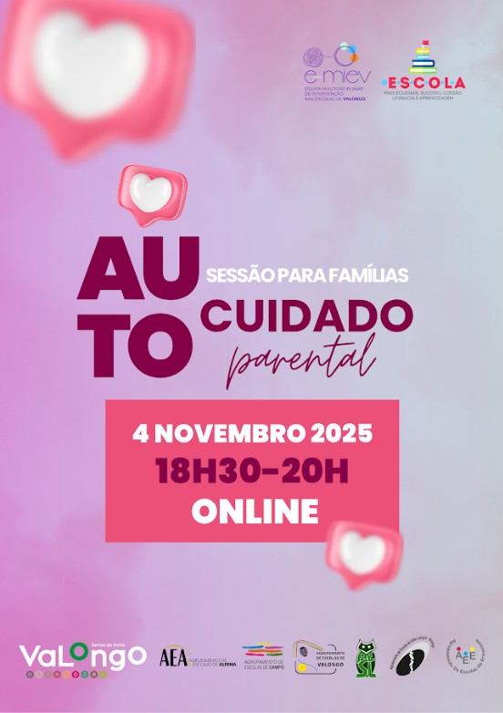 Ação parental “Promover o Autocuidado: O Bem-Estar Parental”